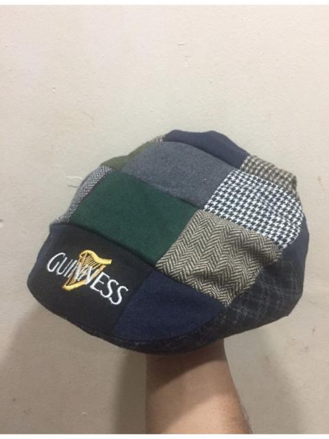 Other Designers Other - VTG Guinness Patchwork Pattern Flat Hat