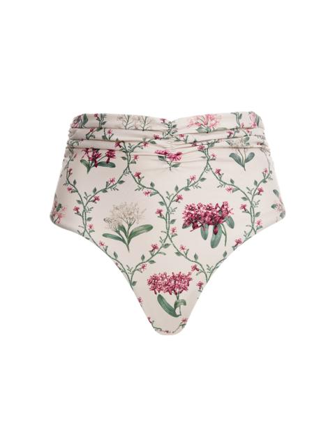 Agua by Agua Bendita Vaiven Floral Bikini Bottom white