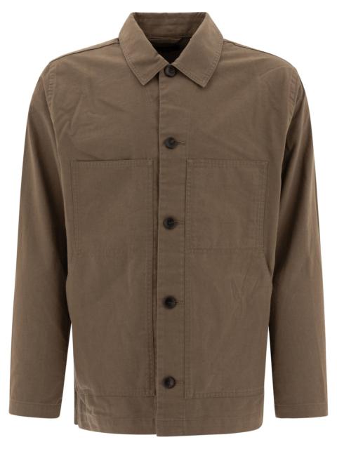 Other Designers Vince. Cotton And Linen Utility Jacket