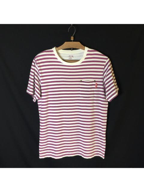 Stussy Gear Retro Stripes Pocket Surf Tees