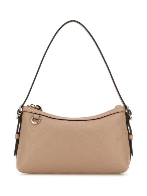 GUCCI Gucci Women Powder Leather Shoulder Bag