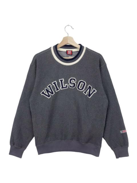 Other Designers Vintage - Vintage Wilson Sweatshirts Spell Out Logo Crewneck