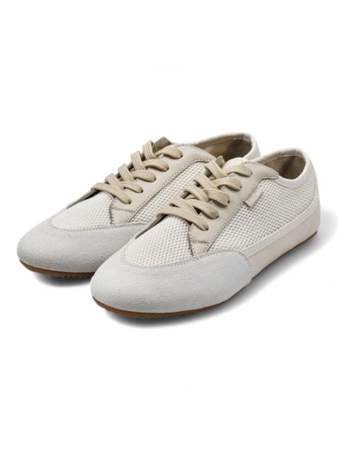 The Row Bonnie Canvas and Suede Sneakers - Ivory EU 40 / US 10 $820