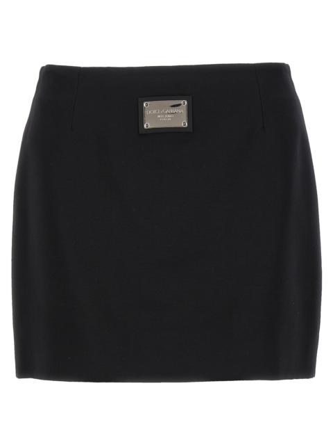 Dolce & Gabbana Dolce & Gabbana Women Skirt From The ‘Black Sicily’ Collection