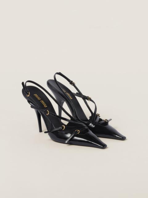 DSQUARED2 RIRI HEELED SANDALS | REVERSIBLE