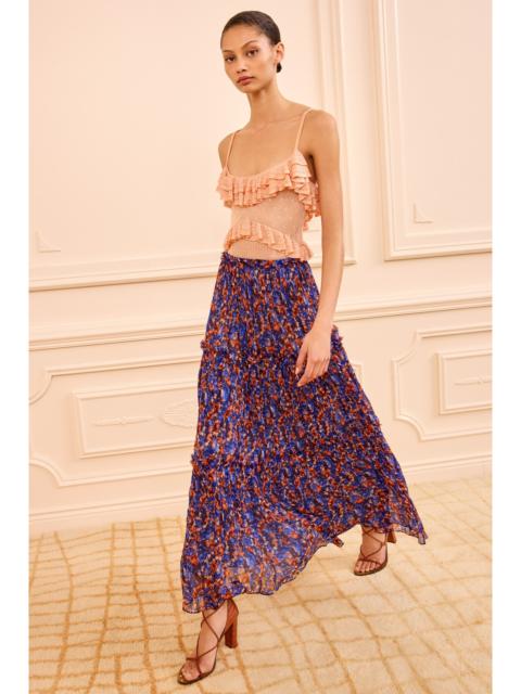 ULLA JOHNSON Virginie Silk Skirt