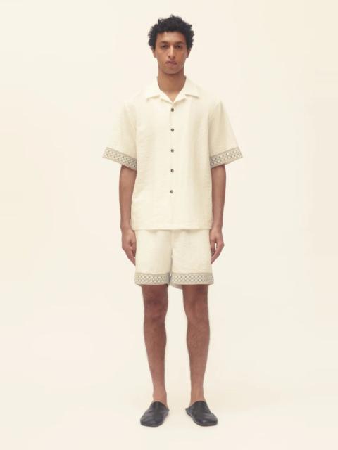 COMMAS Crochet Trim Resort Short