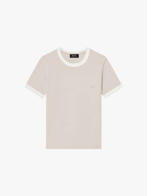 A.P.C. RINGER CROP T-SHIRT