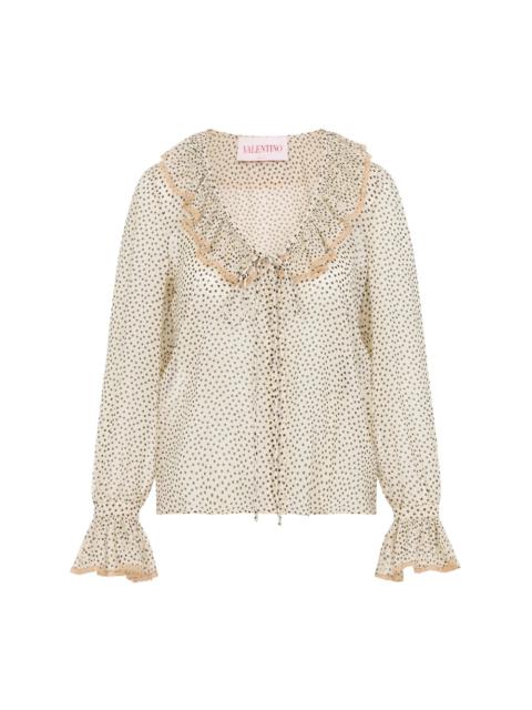 Valentino SILK SHIRT NUDE & NEUTRALS