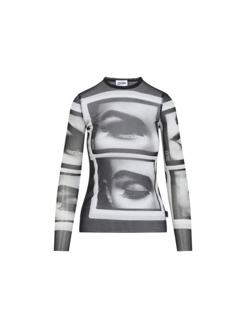 Jean Paul Gaultier Jean Paul Gaultier Eyes And Lips Top Women