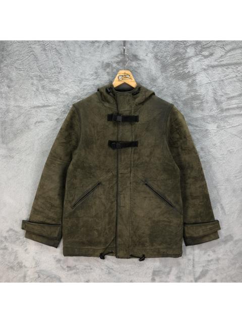 Other Designers Japanese Brand - UNTITLED *M NICE DESIGN POLYRAYON HOODED JACKET #4652-162