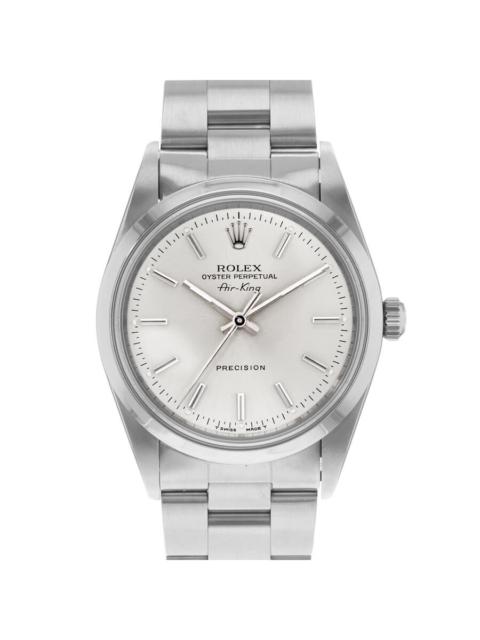 ROLEX Pre-owned Rolex Air King Automatic Chronometer Silver Dial Men's Watch 14000 SSO
