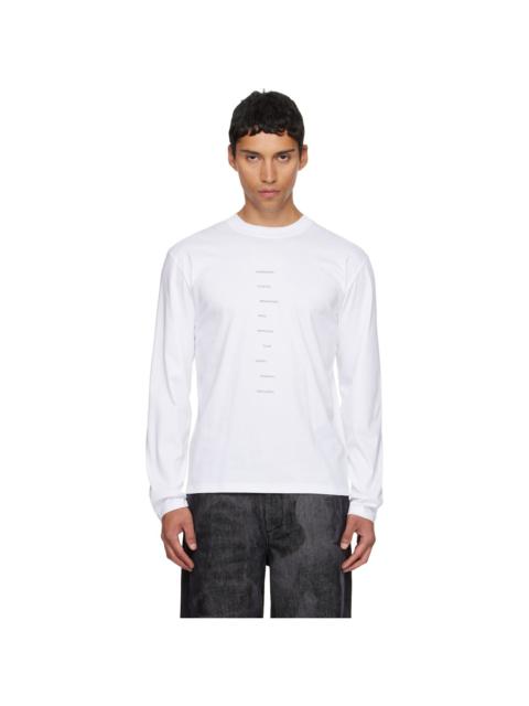 HELIOT EMIL™ White Effulgence Long Sleeve T-shirt