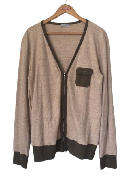 BEAMS PLUS Beams Zipper Pocket Cardigan
