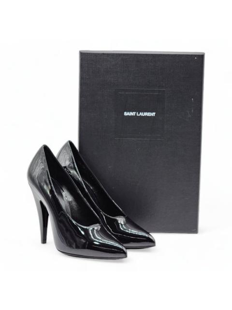 Saint Laurent Teddy patent heels shoes