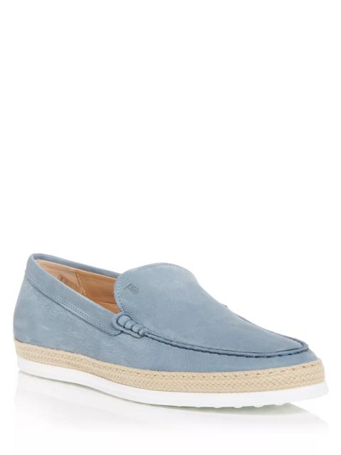 Tod's Men's Nuova Pantofola Gommini Driver Loafers