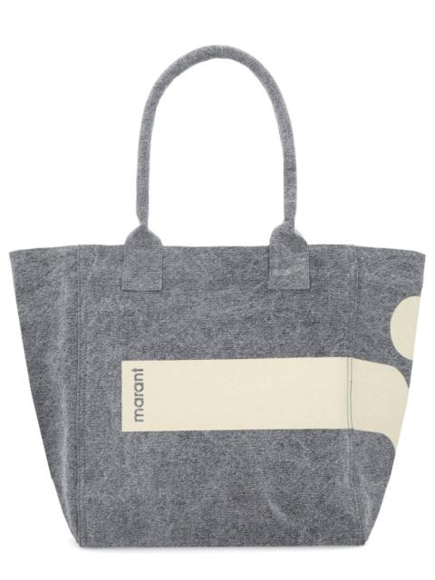 Isabel Marant YENKY SMALL COTTON BAG WITH LOGO