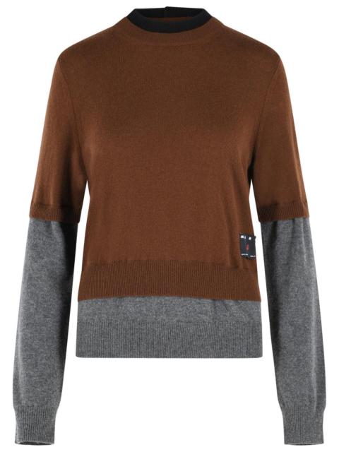 Marni Marni Brown Cashmere Sweater Women