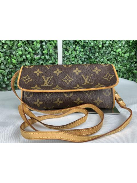 Louis Vuitton Pochette Twin PM Monogram Shoulder Bag.