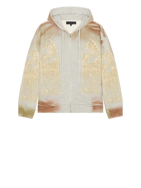 WHO DECIDES WAR Signature Mechanic Zip Up Hoodie