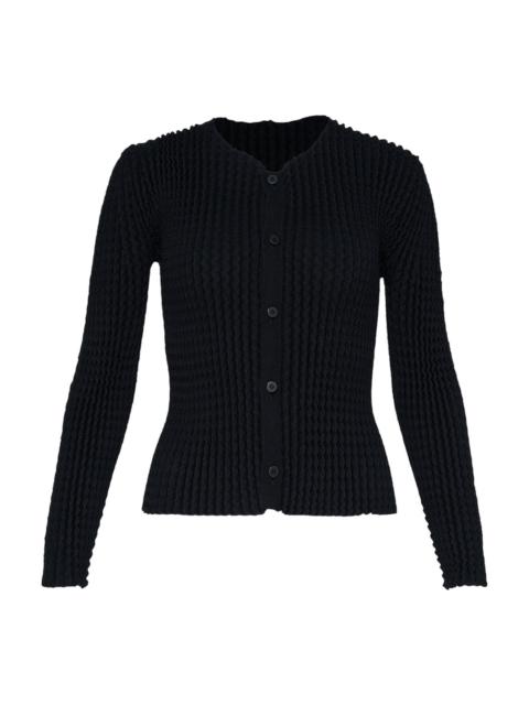 ISSEY MIYAKE Spongy Bk-46 Cardigan