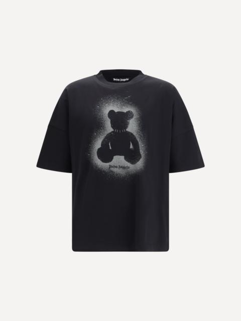 Palm Angels Curved logo cotton T-shirt