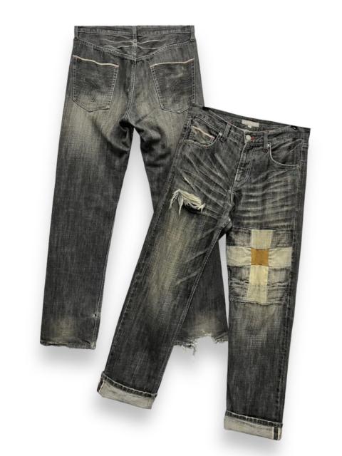 Other Designers Japanese Brand - 🔥Vintage HIROMICHI Thrashed Natural Worn-Out Selvedge Denim