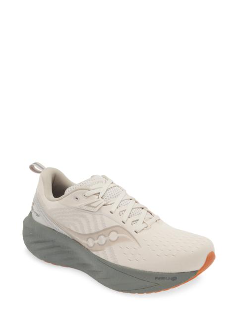 Saucony Triumph 22 Running Shoe in Moon/Bough at Nordstrom