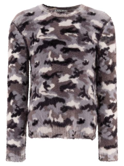 Acne Studios "Camouflage" Printed Sweater