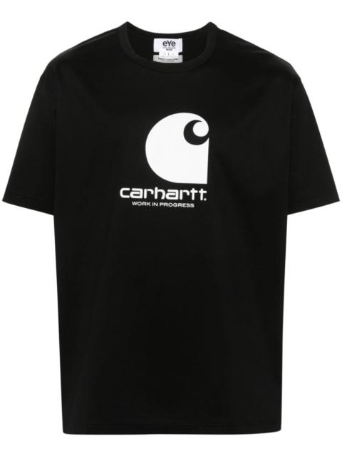 Junya Watanabe MAN x Carhartt logo-print cotton T-shirt