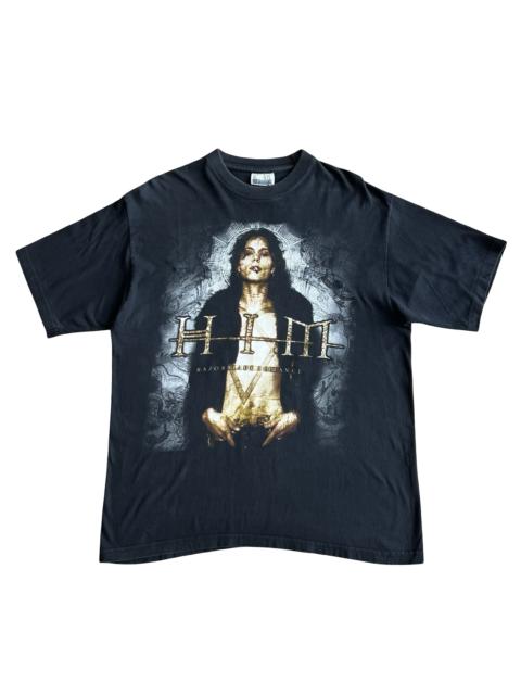 Other Designers Final Blow - Vintage HIM Razor blade Romance Euro T-Shirt SZ XL