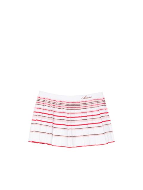 AMIRI Amiri White Skirts - Pleated Skirts Women