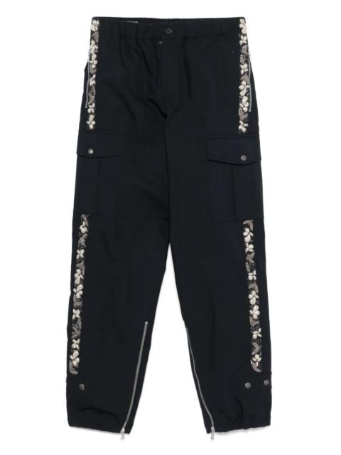 Dries Van Noten Dries Van Noten Men Pebb Gd Emb 1146 M.W.Pants Nav