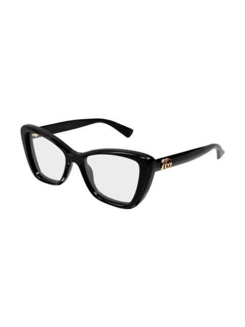 GUCCI Gucci Demo Cat Eye Ladies Eyeglasses GG1977O 001 52