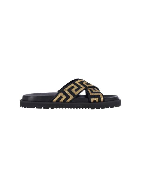VERSACE "GRECA" SANDALS