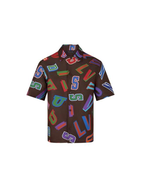 Louis Vuitton Louis Vuitton x NBA Basketball Letters Overshirt Brown