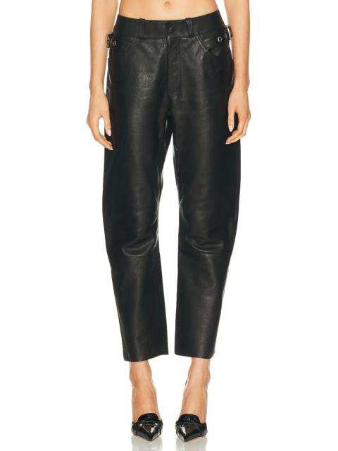 TOM FORD Bull Leather Biker Pant