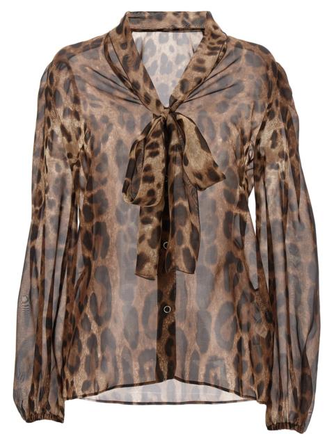 Dolce & Gabbana Dolce & Gabbana Women Animal Shirt