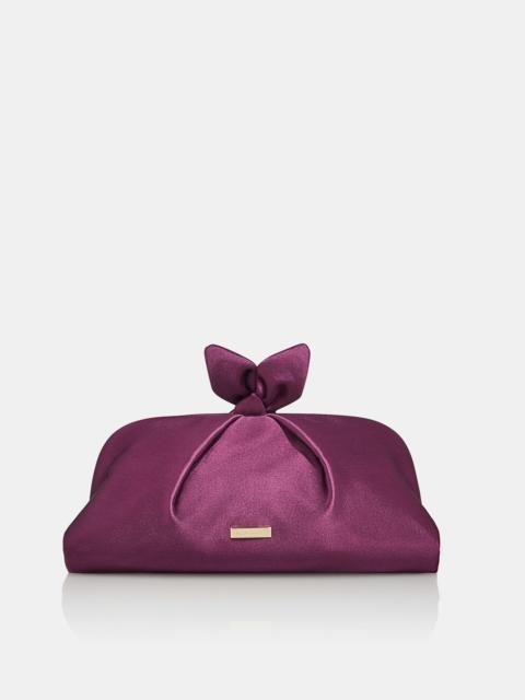 AQUAZZURA Bow Tie Clutch