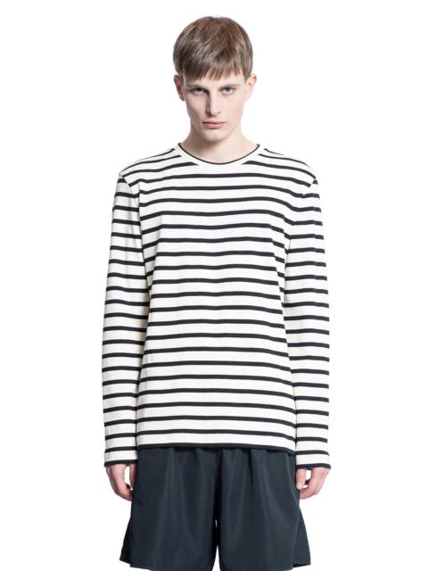 Jil Sander Cotton-Jersey-Stripe-Long-Sleeve-T-Shirt
