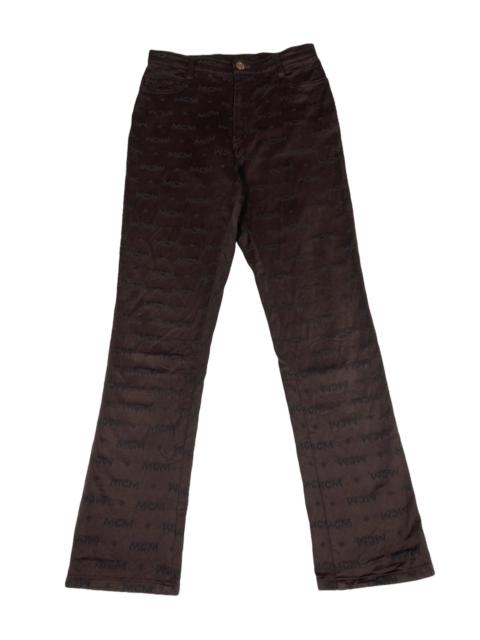 Other Designers Vintage - Vintage MCM Monogram Logo Pants. S020