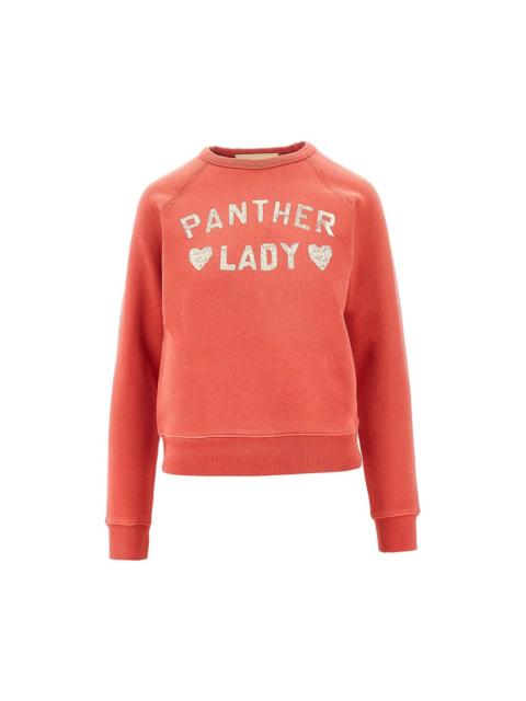 Valentino 'PANTHER LADY' PRINT CREWNECK SWEATSHIRT