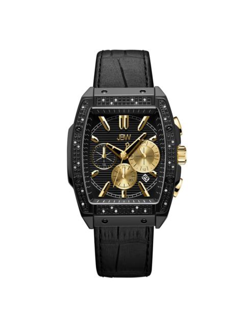 Other Designers JBW Echelon Quartz Black Dial Men's Watch J6379A