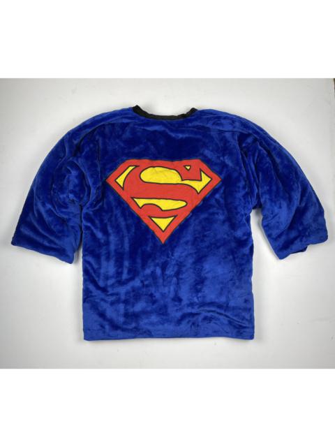 Other Designers Very Rare - very rare superman fleece kimono
