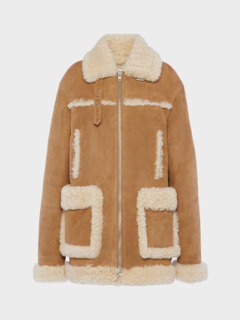 Maison Margiela Shearling caban