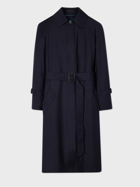 Paul Smith 'Storm System' Wool Mac With Detachable Liner