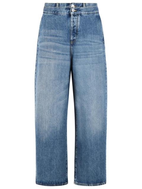 THE ATTICO The Attico Long Blue Denim Jeans Women