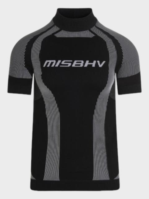 MISBHV MISBHV Active Classic Short Sleeve Turtleneck Black