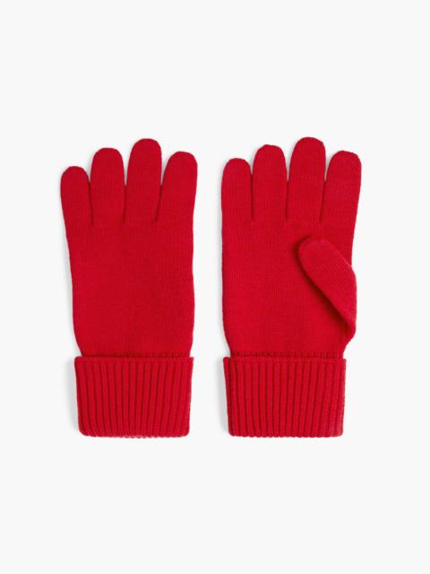 DSQUARED2 Icon appliquéd wool gloves