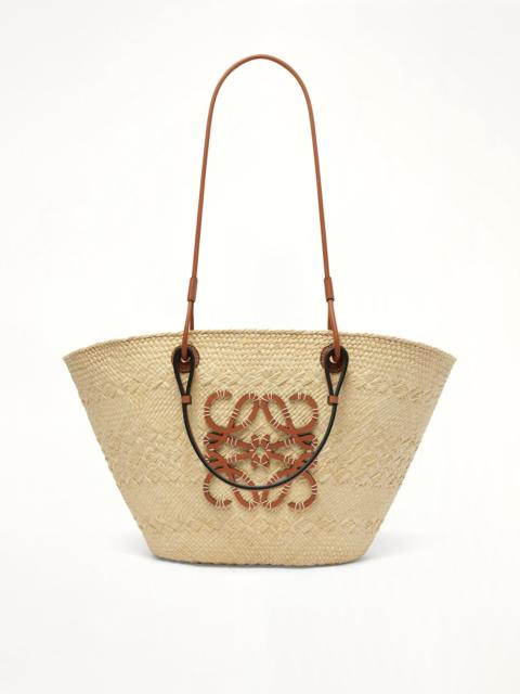 Loewe Anagram Basket Medium Bag in Natural/Tan